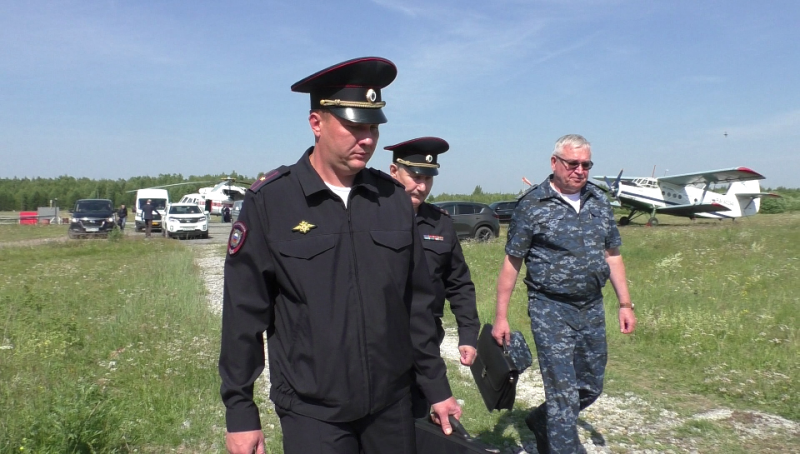 Глава свердловской полиции Александр Мешков посетил с рабочим визитом Сосьвинский и Гаринский ОВД